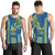 Hawaii High School- Henry J. Kaiser Men Tank Top Mix Kakau LT6 Blue - Polynesian Pride