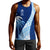 Personalised Fiji Sevens Men Tank Top Kaiviti Kesakesa LT7 Blue - Polynesian Pride