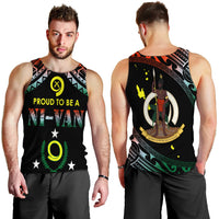 Vanuatu Proud To Be A Ni-Van - Polynesian Pattern Men Tank Top - Penama Province LT7 - Polynesian Pride