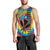 (Custom Personalised) Hawaii Rainbow Tie Dye Men Tank Top Flowers Polynesian Hawaiian Tribal LT13 Art - Polynesian Pride