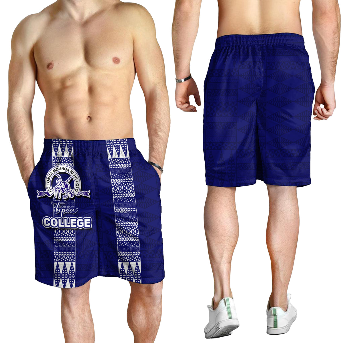 Tupou College Men Short Tonga Simple Style LT6 - Polynesian Pride