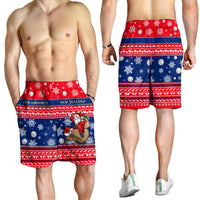 New Zealand Maori Meri Kirihimete Men Short - LT2 - Polynesian Pride