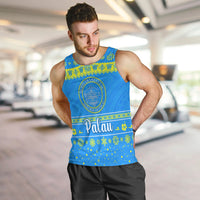 Palau Christmas Men Tank Top Simple Style LT8 - Polynesian Pride