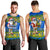 Solomon Islands Christmas Men's Tank Top Cool Santa Claus LT6 - Polynesian Pride