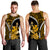 Wallis and Futuna Men Tank Top Polynesian Style Gold Color LT6 - Polynesian Pride
