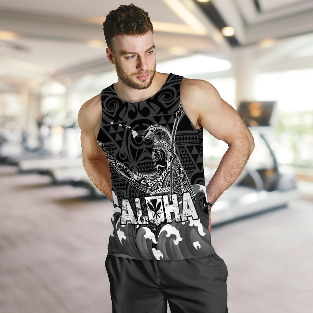 Hawaii King Kamehameha Aloha Hawai'i Nei Men Tank Top - LT2 - Polynesian Pride