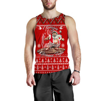 Tonga Christmas - Kilisimasi Fiefia Santas Polynesia Men Tank Top - LT2 - Polynesian Pride