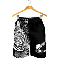 Maori Rugby Men Short Tattoo Mix Fern Leaf LT6 - Polynesian Pride