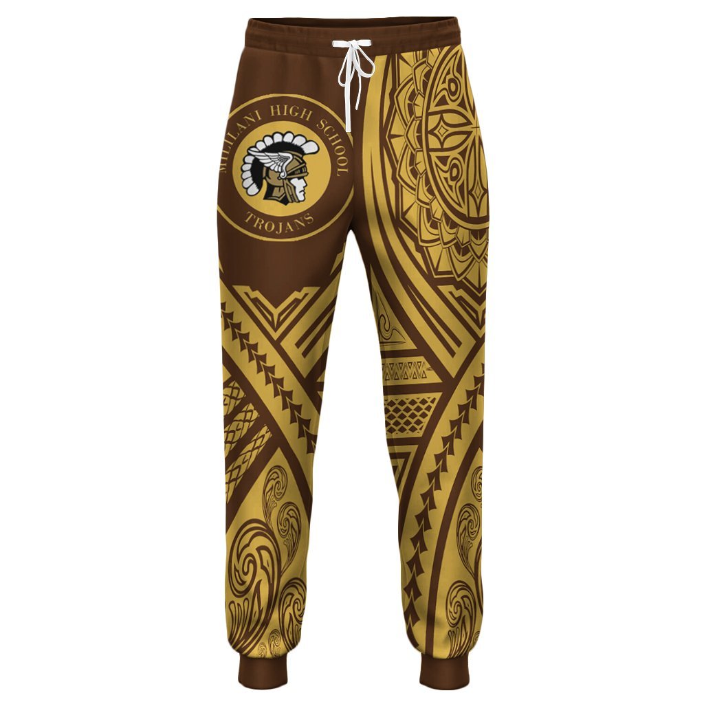 Hawaii - Mililani High Joggers Pant AH Unisex Green - Polynesian Pride