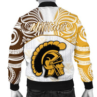 hawaiiMen's Bomber Jacket - Kanaka Mililani High School Men's Bomber Jacket Demodern Style AH - Polynesian Pride
