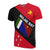 Papua New Guinea T Shirt PNG Flag Milne Bay Province Flag Unisex Red - Polynesian Pride