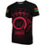 Vanuatu T Shirt Vanuatuan FLag Turtle Hibiscus (Red) Unisex Red - Polynesian Pride
