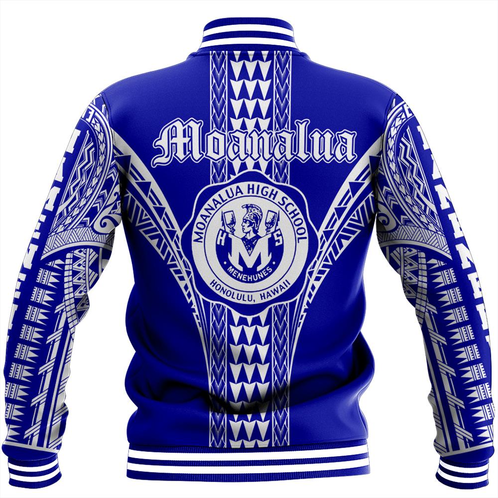 Hawaii Baseball Jacket - Moanalua High Baseball Jacket - AH - Polynesian Pride