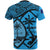 Guam T Shirt Guam Flag Blue A02 - Polynesian Pride
