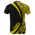 Samoa Yellow Polynesian T Shirt Circle Style - Polynesian Pride