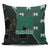 Hawaii - Molokai High Pillow Covers - AH One Size 18"x18 Green - Polynesian Pride