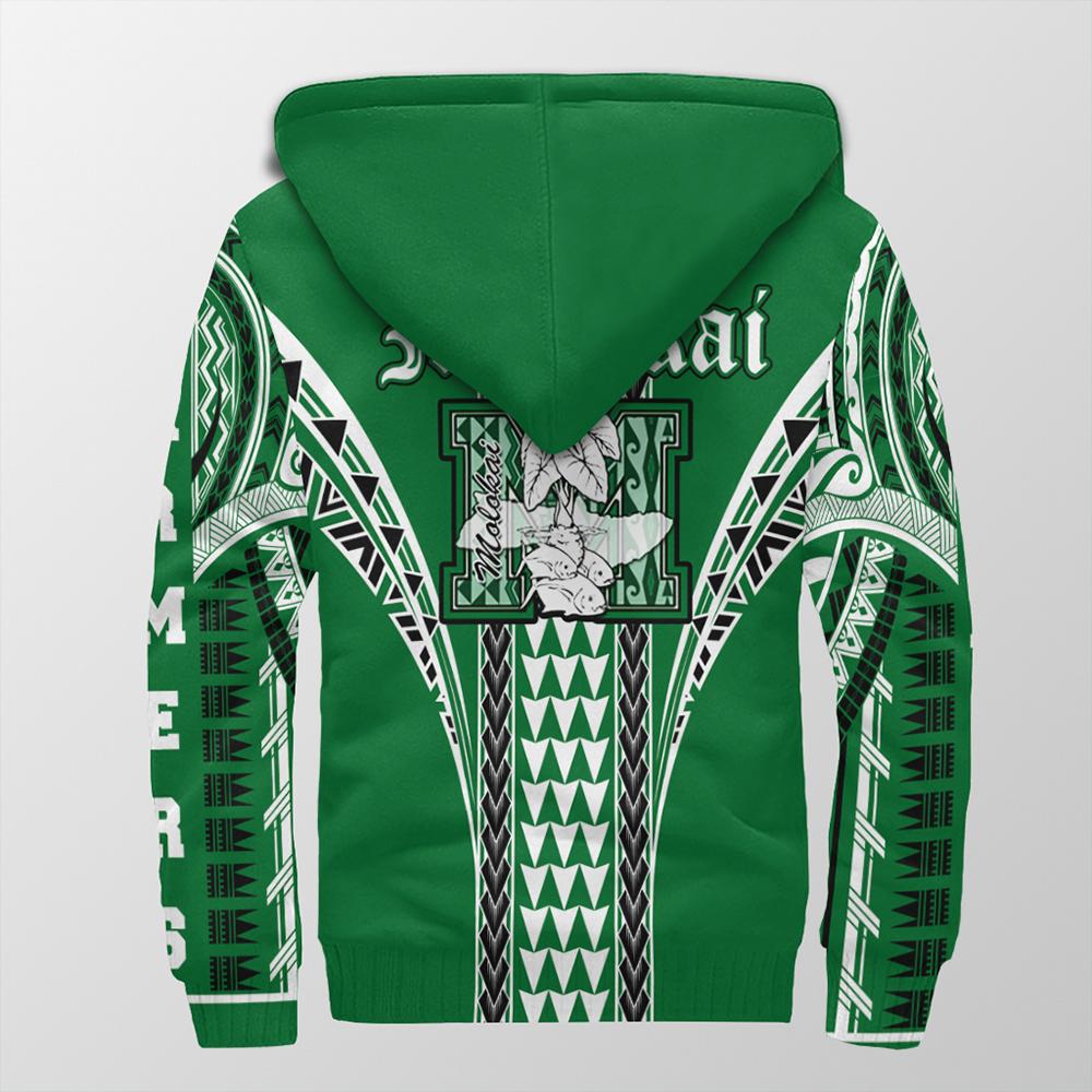 Hawaii - Molokai High Sherpa Hoodie AH - Polynesian Pride