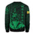 Hawaiian King Kanaka Map Polynesian Molokai Sweatshirt - Green - Hala Style - AH - Polynesian Pride