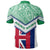 Hawaii Flag Molokai Polo Shirt Green Mit Style - Polynesian Pride