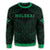 Hawaiian Kanaka Map Polynesian Molokai Sweatshirt - Green - Brad Style - AH - Polynesian Pride