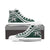 Hawaii - Molokai High - High Top Shoes - AH White - Polynesian Pride