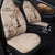 New Caledonia Car Seat Cover - Hibiscus Flowers Vintage Style Universal Fit Art - Polynesian Pride