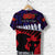 New Zealand Maori ANZAC T Shirt Remembrance Soldier Purple LT8 - Polynesian Pride