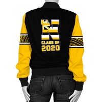 (Personalized) Hawaii Bomber Jacket - Nanakuli High Custom Your Class Bomber Jacket AH - Polynesian Pride