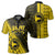 Hawaii Polo Shirt Nanakuli High Polo Shirt Energetic AH Unisex Black - Polynesian Pride