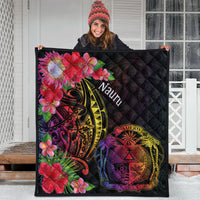 Nauru Premium Quilt - Tropical Hippie Style - Polynesian Pride