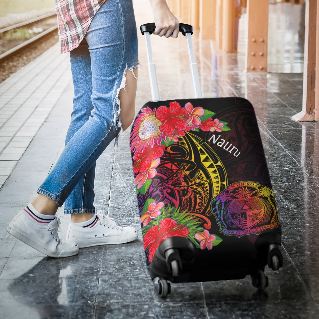 Nauru Luggage Covers - Tropical Hippie Style - Polynesian Pride