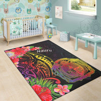 Nauru Area Rug - Tropical Hippie Style - Polynesian Pride
