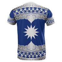 Nauru All Over T Shirt Nauru Wave Style - Polynesian Pride