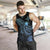 NauruCustom Personalised Men's Tank Top - Blue Turtle - Polynesian Pride