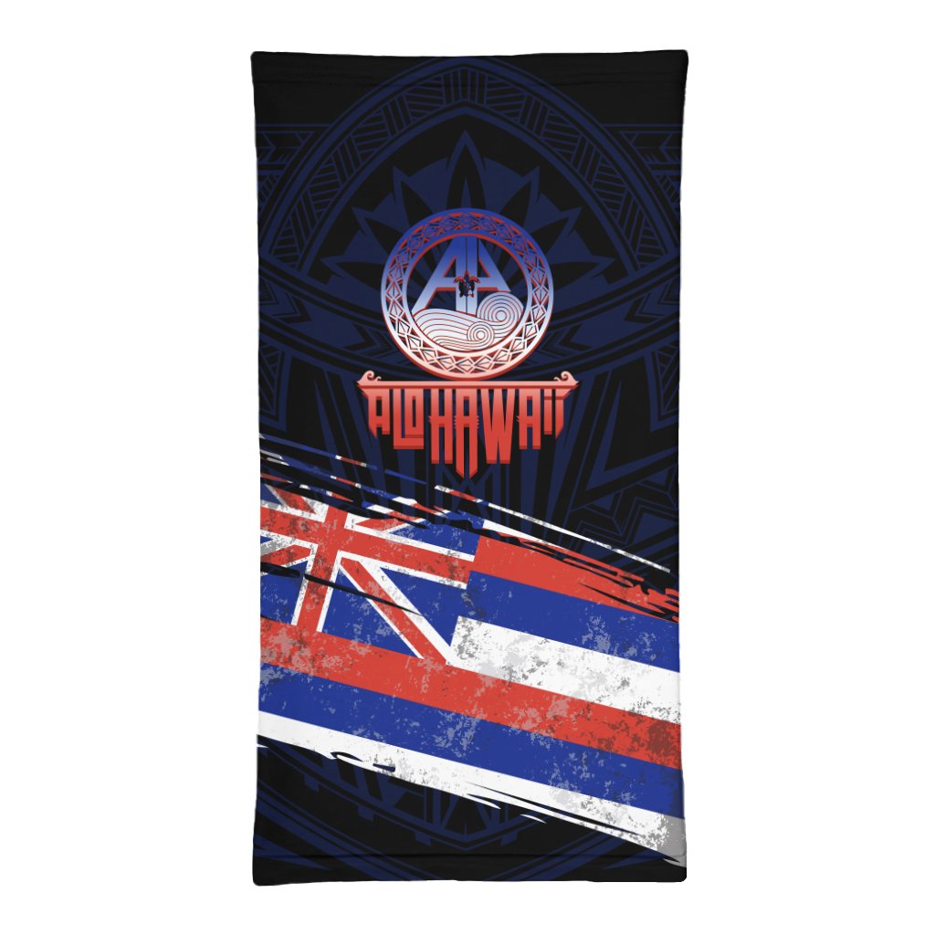 Hawaii Neck Gaiter - Flag Of Hawaii AH - Polynesian Pride