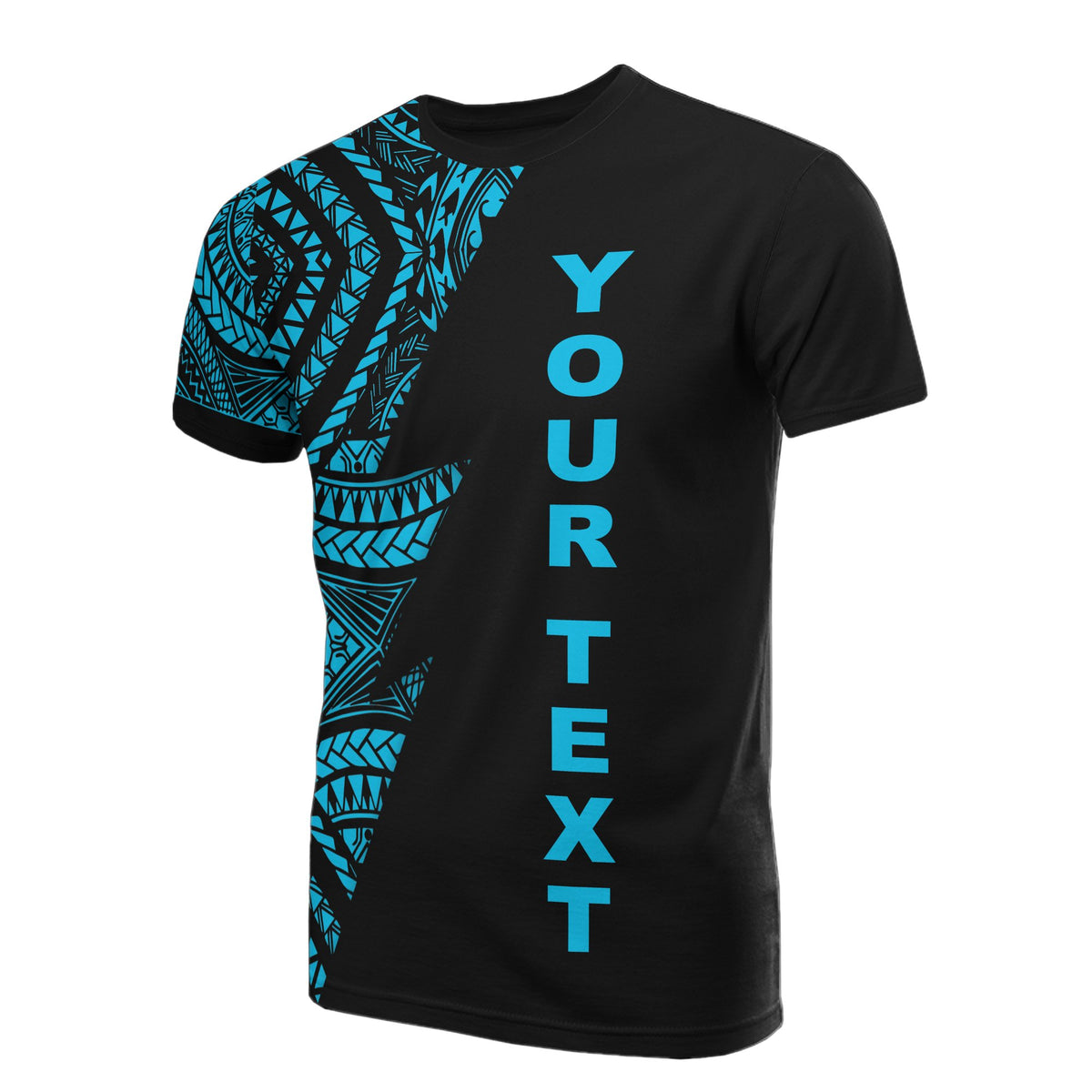 Micronesian Custom All Over T Shirt Micronesian Pattern Neon Color Unisex Black - Polynesian Pride