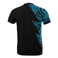 Micronesian Custom All Over T Shirt Micronesian Pattern Neon Color - Polynesian Pride