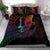 New Caledonia Bedding Set - Butterfly Polynesian Style Black - Polynesian Pride