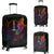 New Caledonia Luggage Covers - Butterfly Polynesian Style Black - Polynesian Pride