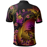 New Caledonia Polo Shirt Kanaky in wave - Polynesian Pride