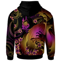 New Caledonia Zip up Hoodie New Caledonia in wave - Polynesian Pride