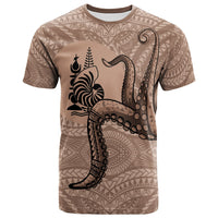 New Caledonia T Shirt Octopus Tentacle Unisex Art - Polynesian Pride