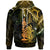 New Caledonia Hoodie Life Style Unisex Black - Polynesian Pride