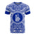 New Caledonia All T Shirt New Caledonia Coat Of Arms Polynesian Flag Color Unisex Blue - Polynesian Pride