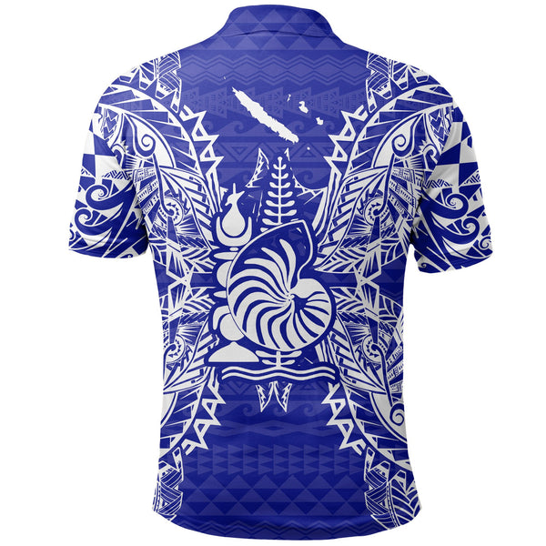 New Caledonia Polo Shirt Kanaky Wave Style
