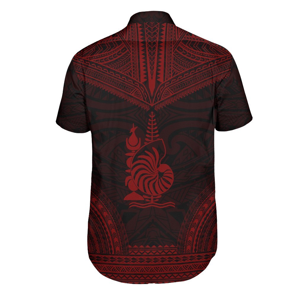 New Caledonia Polynesian Chief Shirt - Red Version - Polynesian Pride