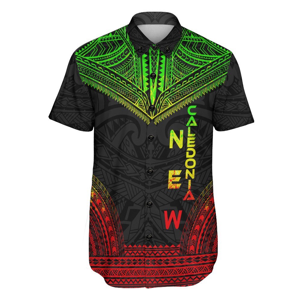 New Caledonia Polynesian Chief Shirt - Reggae Version Men Reggae - Polynesian Pride