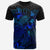 New Caledonia T Shirt New Caledonia Coat Of Arms Turtle Hibiscus Blue Unisex Blue - Polynesian Pride