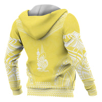New Caledonia Polynesian Chief Custom Zip up Hoodie Flag Version - Polynesian Pride