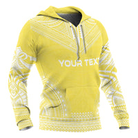 New Caledonia Polynesian Chief Custom Hoodie Flag Version - Polynesian Pride